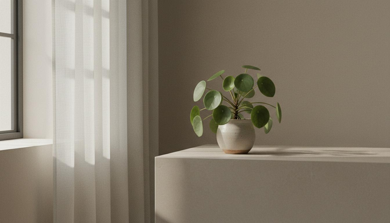Plante près d'une fenêtre, atmosphère de travail apaisée avec MindOff